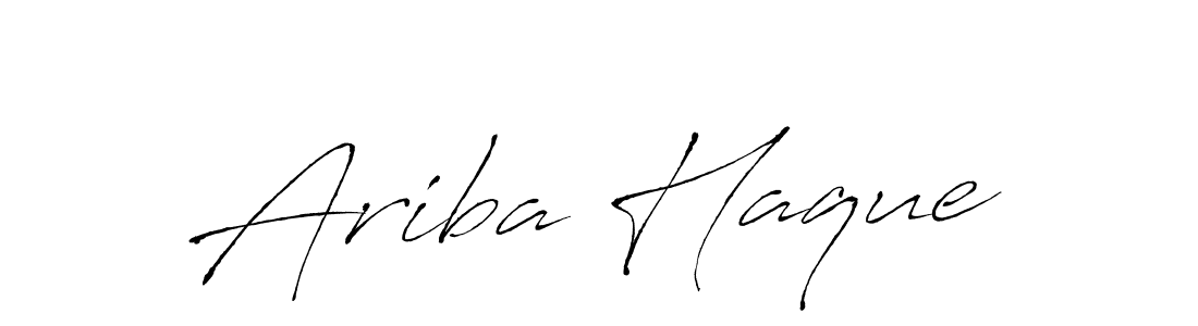 You can use this online signature creator to create a handwritten signature for the name Ariba Haque. This is the best online autograph maker. Ariba Haque signature style 6 images and pictures png