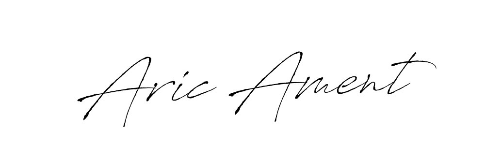 Create a beautiful signature design for name Aric Ament. With this signature (Antro_Vectra) fonts, you can make a handwritten signature for free. Aric Ament signature style 6 images and pictures png