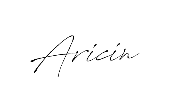 How to make Aricin signature? Antro_Vectra is a professional autograph style. Create handwritten signature for Aricin name. Aricin signature style 6 images and pictures png