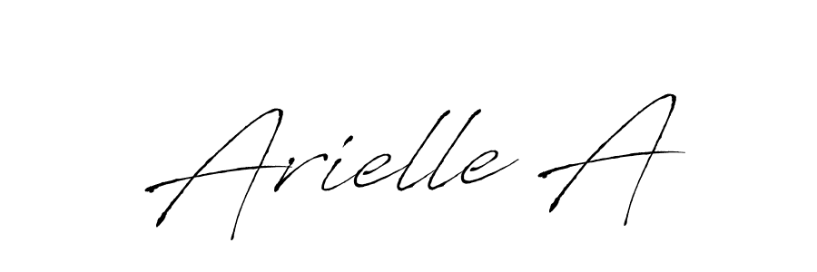 You can use this online signature creator to create a handwritten signature for the name Arielle A. This is the best online autograph maker. Arielle A signature style 6 images and pictures png