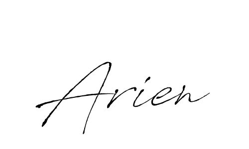 Also You can easily find your signature by using the search form. We will create Arien name handwritten signature images for you free of cost using Antro_Vectra sign style. Arien signature style 6 images and pictures png