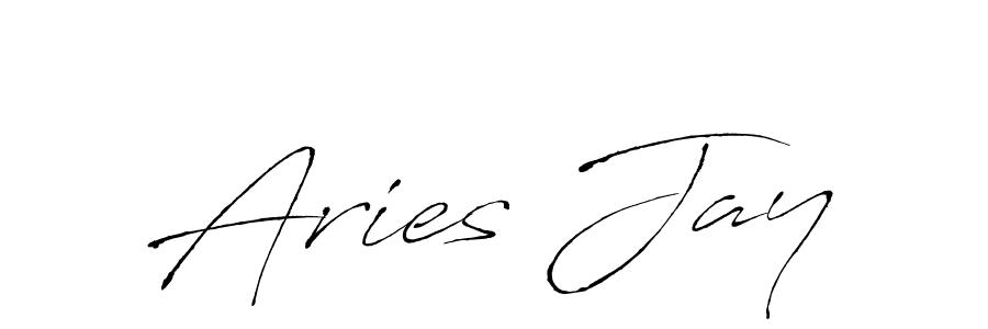 Create a beautiful signature design for name Aries Jay. With this signature (Antro_Vectra) fonts, you can make a handwritten signature for free. Aries Jay signature style 6 images and pictures png