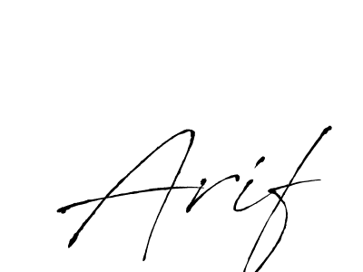 How to make Arif name signature. Use Antro_Vectra style for creating short signs online. This is the latest handwritten sign. Arif signature style 6 images and pictures png