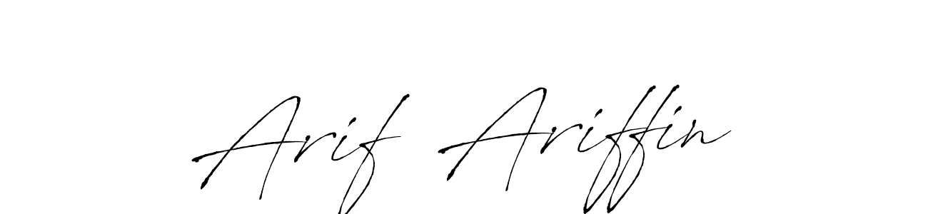 This is the best signature style for the Arif  Ariffin name. Also you like these signature font (Antro_Vectra). Mix name signature. Arif  Ariffin signature style 6 images and pictures png