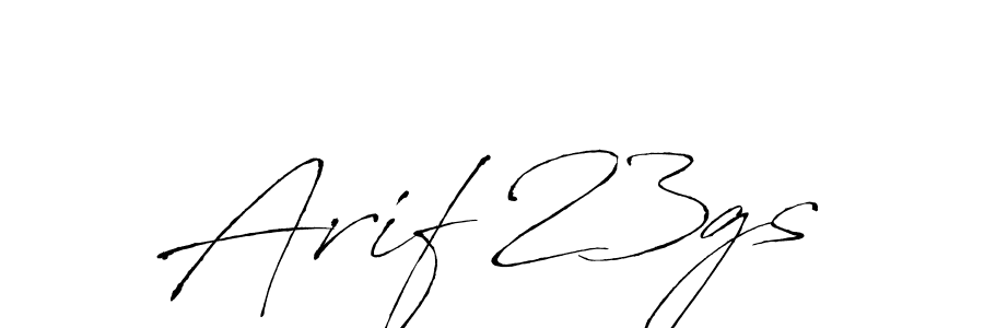 How to make Arif 23gs signature? Antro_Vectra is a professional autograph style. Create handwritten signature for Arif 23gs name. Arif 23gs signature style 6 images and pictures png