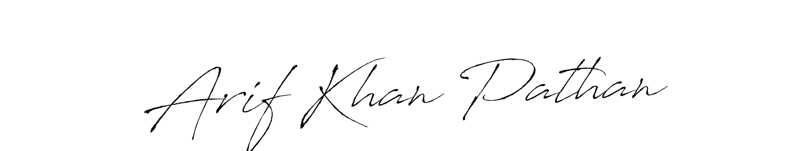 You can use this online signature creator to create a handwritten signature for the name Arif Khan Pathan. This is the best online autograph maker. Arif Khan Pathan signature style 6 images and pictures png