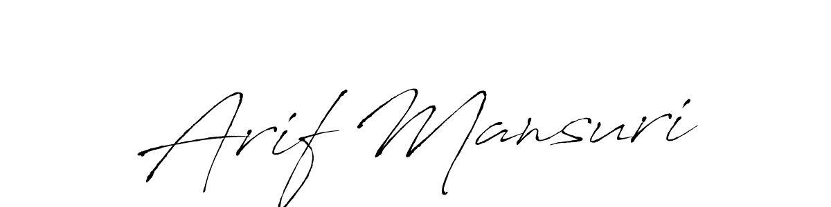 Once you've used our free online signature maker to create your best signature Antro_Vectra style, it's time to enjoy all of the benefits that Arif Mansuri name signing documents. Arif Mansuri signature style 6 images and pictures png