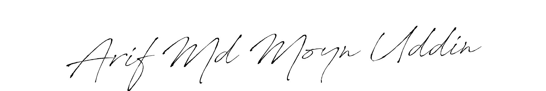 Make a short Arif Md Moyn Uddin signature style. Manage your documents anywhere anytime using Antro_Vectra. Create and add eSignatures, submit forms, share and send files easily. Arif Md Moyn Uddin signature style 6 images and pictures png