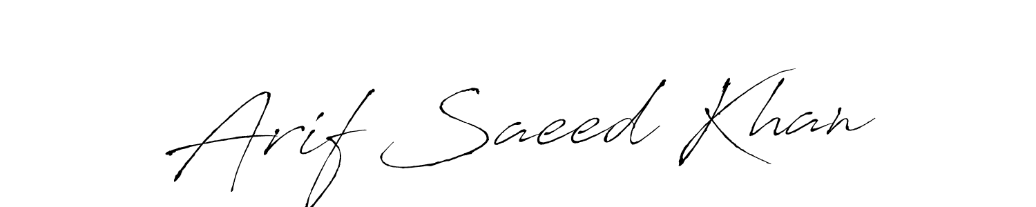 Also You can easily find your signature by using the search form. We will create Arif Saeed Khan name handwritten signature images for you free of cost using Antro_Vectra sign style. Arif Saeed Khan signature style 6 images and pictures png
