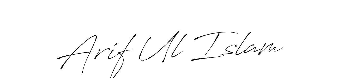 Also You can easily find your signature by using the search form. We will create Arif Ul Islam name handwritten signature images for you free of cost using Antro_Vectra sign style. Arif Ul Islam signature style 6 images and pictures png