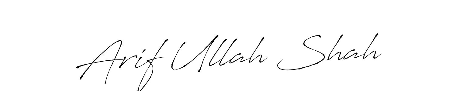 Make a beautiful signature design for name Arif Ullah Shah. Use this online signature maker to create a handwritten signature for free. Arif Ullah Shah signature style 6 images and pictures png