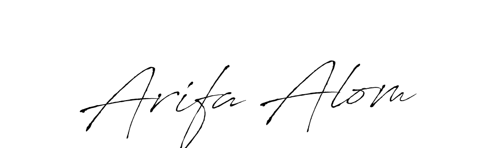 How to Draw Arifa Alom signature style? Antro_Vectra is a latest design signature styles for name Arifa Alom. Arifa Alom signature style 6 images and pictures png