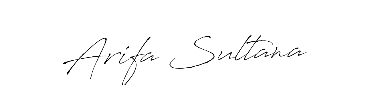 Similarly Antro_Vectra is the best handwritten signature design. Signature creator online .You can use it as an online autograph creator for name Arifa Sultana. Arifa Sultana signature style 6 images and pictures png