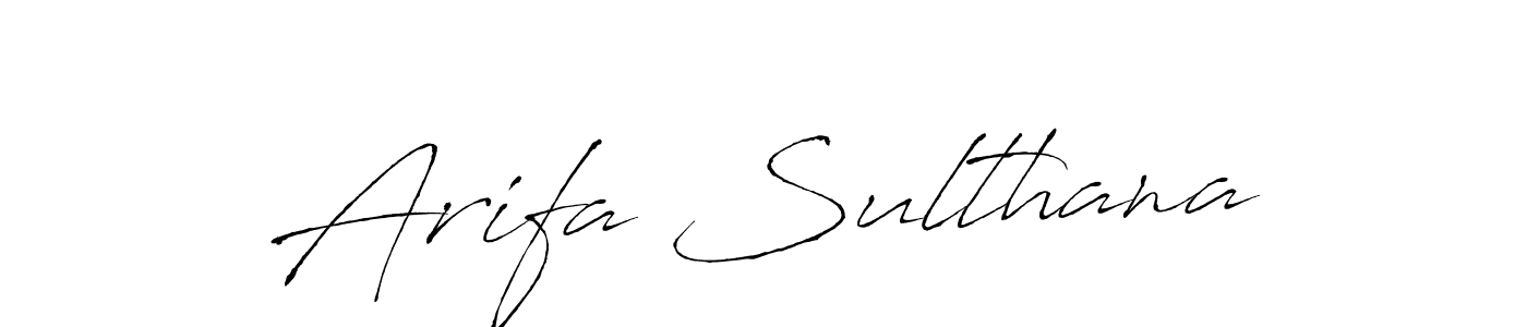 How to make Arifa Sulthana signature? Antro_Vectra is a professional autograph style. Create handwritten signature for Arifa Sulthana name. Arifa Sulthana signature style 6 images and pictures png