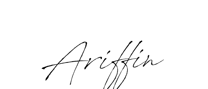 Also we have Ariffin name is the best signature style. Create professional handwritten signature collection using Antro_Vectra autograph style. Ariffin signature style 6 images and pictures png