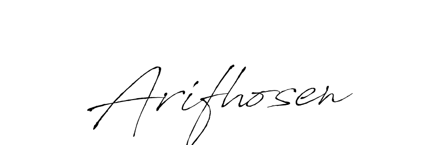 You can use this online signature creator to create a handwritten signature for the name Arifhosen. This is the best online autograph maker. Arifhosen signature style 6 images and pictures png