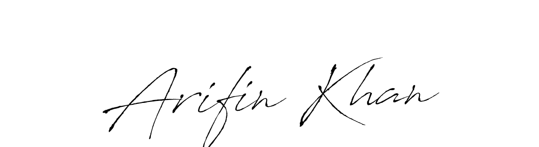 Make a beautiful signature design for name Arifin Khan. Use this online signature maker to create a handwritten signature for free. Arifin Khan signature style 6 images and pictures png