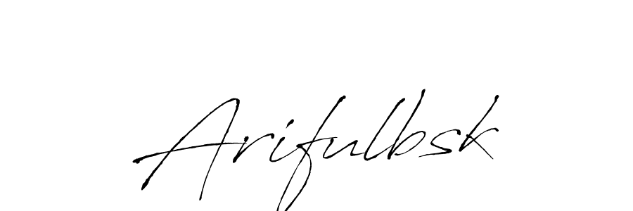 Antro_Vectra is a professional signature style that is perfect for those who want to add a touch of class to their signature. It is also a great choice for those who want to make their signature more unique. Get Arifulbsk name to fancy signature for free. Arifulbsk signature style 6 images and pictures png