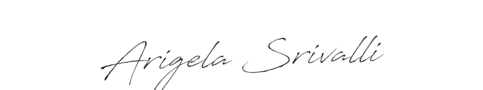 Arigela Srivalli stylish signature style. Best Handwritten Sign (Antro_Vectra) for my name. Handwritten Signature Collection Ideas for my name Arigela Srivalli. Arigela Srivalli signature style 6 images and pictures png