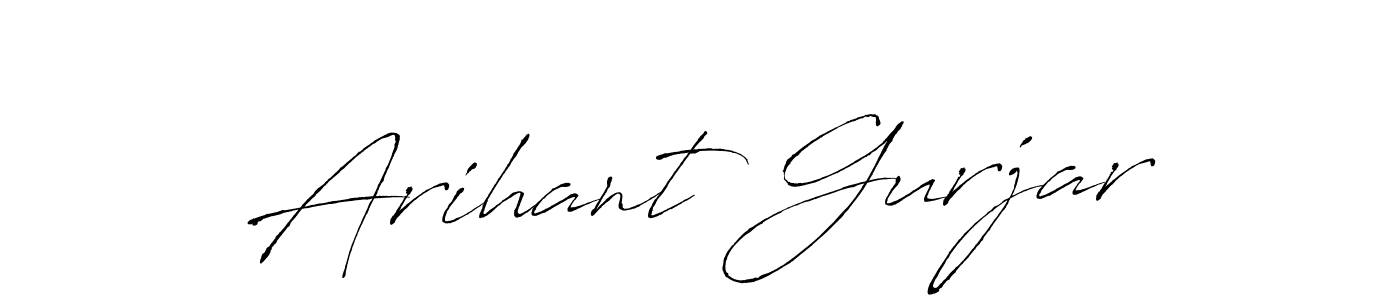 See photos of Arihant Gurjar official signature by Spectra . Check more albums & portfolios. Read reviews & check more about Antro_Vectra font. Arihant Gurjar signature style 6 images and pictures png