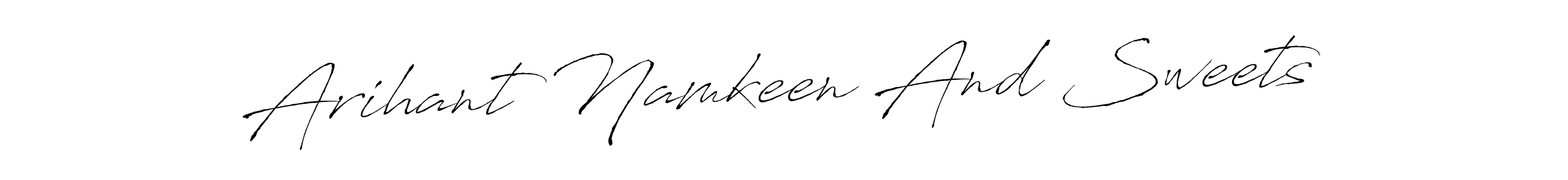 Here are the top 10 professional signature styles for the name Arihant Namkeen And Sweets. These are the best autograph styles you can use for your name. Arihant Namkeen And Sweets signature style 6 images and pictures png