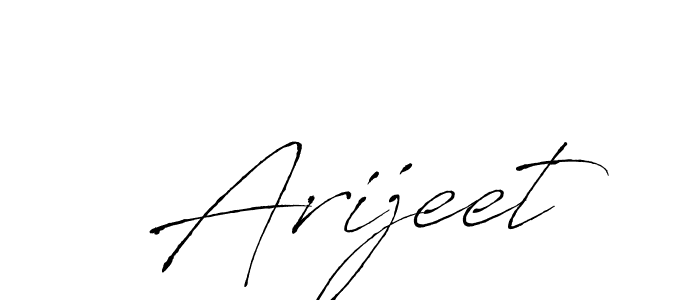 Design your own signature with our free online signature maker. With this signature software, you can create a handwritten (Antro_Vectra) signature for name Arijeet. Arijeet signature style 6 images and pictures png