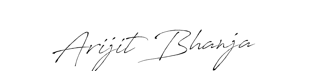 Also we have Arijit Bhanja name is the best signature style. Create professional handwritten signature collection using Antro_Vectra autograph style. Arijit Bhanja signature style 6 images and pictures png