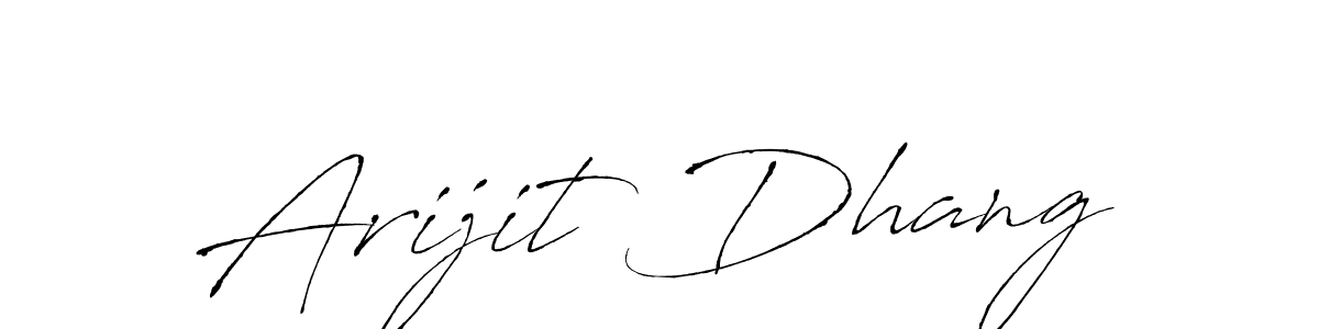 Use a signature maker to create a handwritten signature online. With this signature software, you can design (Antro_Vectra) your own signature for name Arijit Dhang. Arijit Dhang signature style 6 images and pictures png