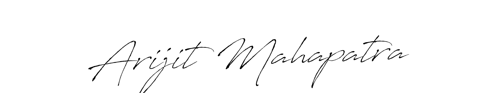 Design your own signature with our free online signature maker. With this signature software, you can create a handwritten (Antro_Vectra) signature for name Arijit Mahapatra. Arijit Mahapatra signature style 6 images and pictures png