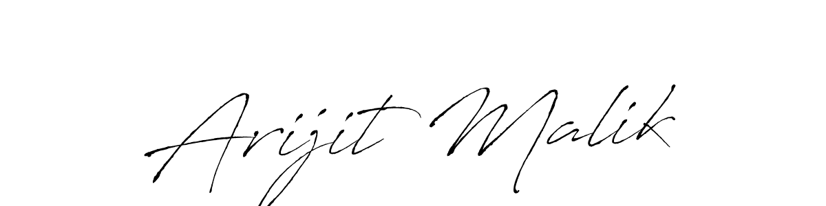 Use a signature maker to create a handwritten signature online. With this signature software, you can design (Antro_Vectra) your own signature for name Arijit Malik. Arijit Malik signature style 6 images and pictures png