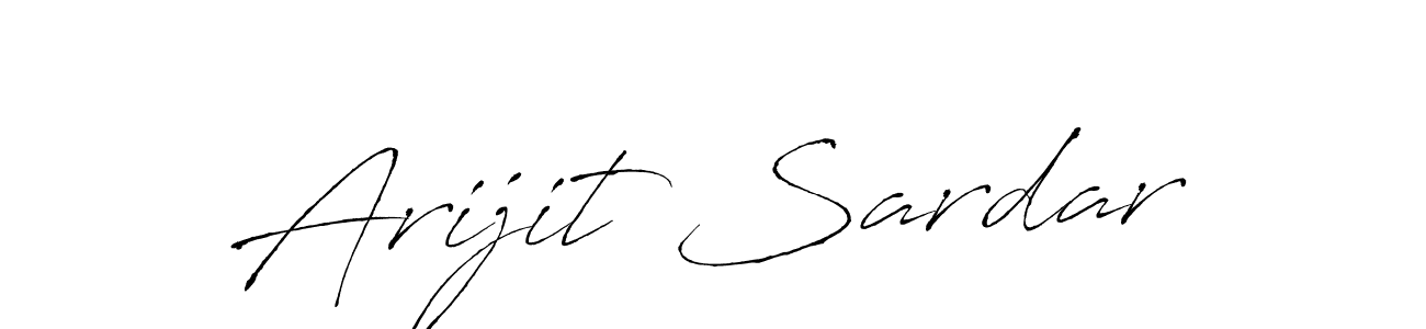 Create a beautiful signature design for name Arijit Sardar. With this signature (Antro_Vectra) fonts, you can make a handwritten signature for free. Arijit Sardar signature style 6 images and pictures png