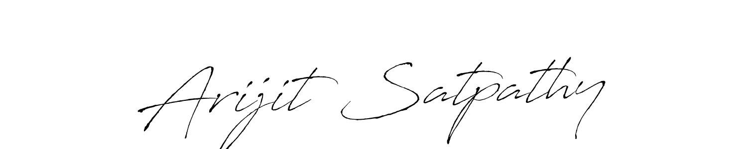 Also You can easily find your signature by using the search form. We will create Arijit Satpathy name handwritten signature images for you free of cost using Antro_Vectra sign style. Arijit Satpathy signature style 6 images and pictures png