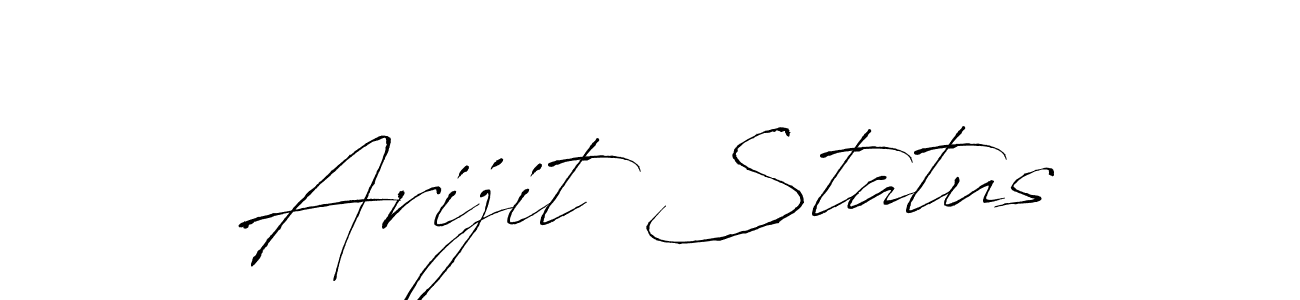 It looks lik you need a new signature style for name Arijit Status. Design unique handwritten (Antro_Vectra) signature with our free signature maker in just a few clicks. Arijit Status signature style 6 images and pictures png