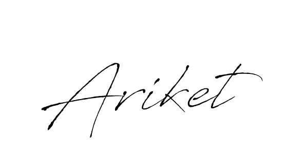 Also we have Ariket name is the best signature style. Create professional handwritten signature collection using Antro_Vectra autograph style. Ariket signature style 6 images and pictures png