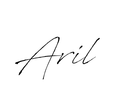 Also we have Aril name is the best signature style. Create professional handwritten signature collection using Antro_Vectra autograph style. Aril signature style 6 images and pictures png