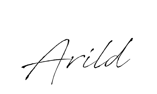 How to make Arild name signature. Use Antro_Vectra style for creating short signs online. This is the latest handwritten sign. Arild signature style 6 images and pictures png