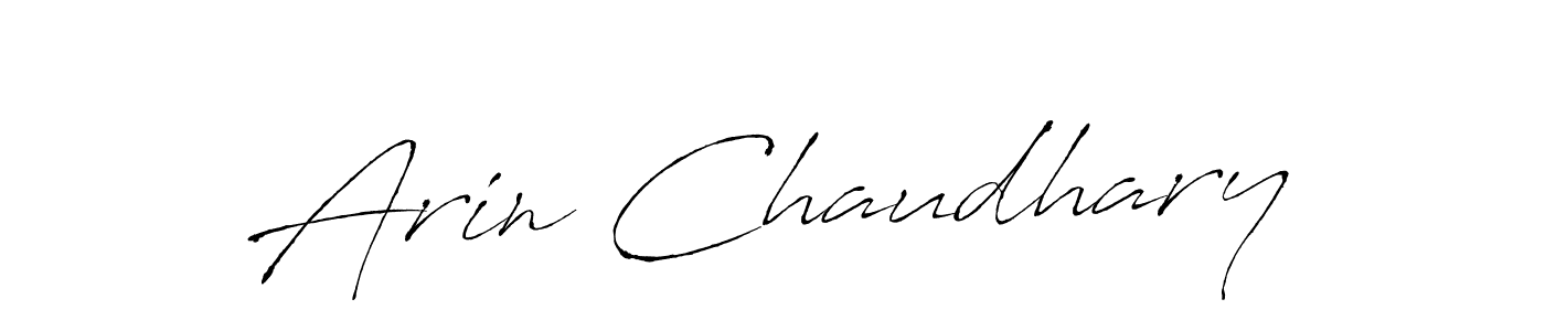 Make a beautiful signature design for name Arin Chaudhary. Use this online signature maker to create a handwritten signature for free. Arin Chaudhary signature style 6 images and pictures png