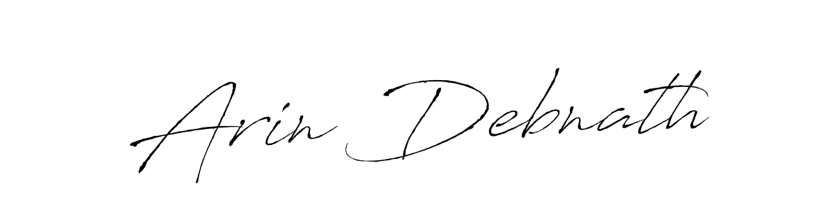 This is the best signature style for the Arin Debnath name. Also you like these signature font (Antro_Vectra). Mix name signature. Arin Debnath signature style 6 images and pictures png