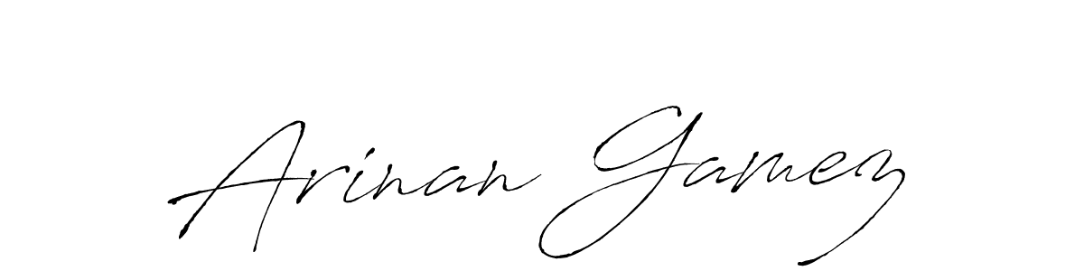 How to make Arinan Gamez signature? Antro_Vectra is a professional autograph style. Create handwritten signature for Arinan Gamez name. Arinan Gamez signature style 6 images and pictures png