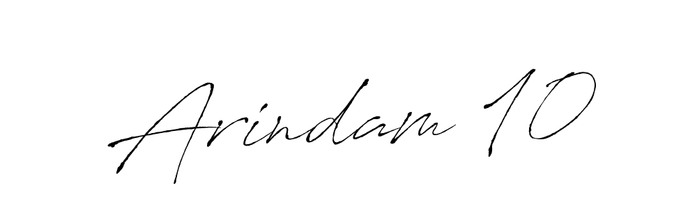 Also we have Arindam 10 name is the best signature style. Create professional handwritten signature collection using Antro_Vectra autograph style. Arindam 10 signature style 6 images and pictures png