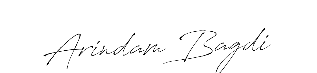 Create a beautiful signature design for name Arindam Bagdi. With this signature (Antro_Vectra) fonts, you can make a handwritten signature for free. Arindam Bagdi signature style 6 images and pictures png