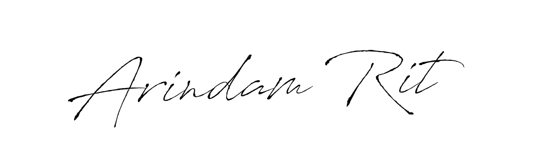 Make a beautiful signature design for name Arindam Rit. With this signature (Antro_Vectra) style, you can create a handwritten signature for free. Arindam Rit signature style 6 images and pictures png