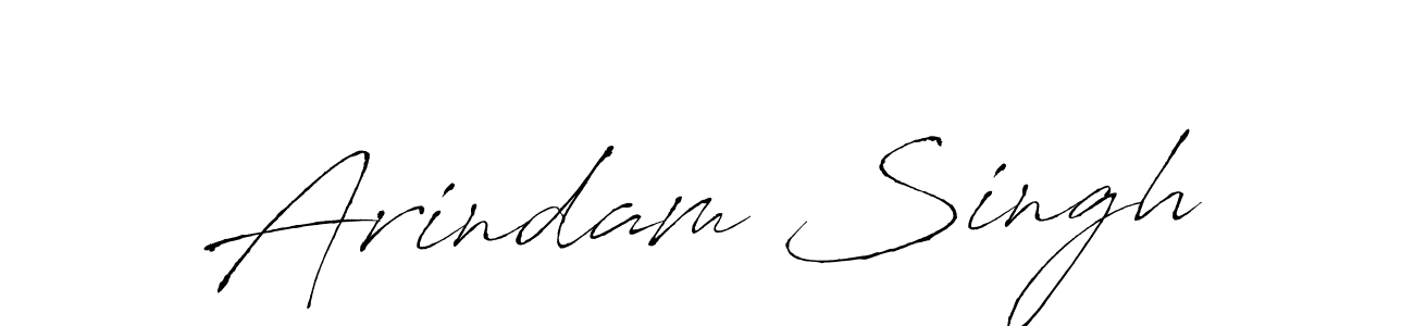 Design your own signature with our free online signature maker. With this signature software, you can create a handwritten (Antro_Vectra) signature for name Arindam Singh. Arindam Singh signature style 6 images and pictures png