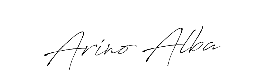 This is the best signature style for the Arino Alba name. Also you like these signature font (Antro_Vectra). Mix name signature. Arino Alba signature style 6 images and pictures png