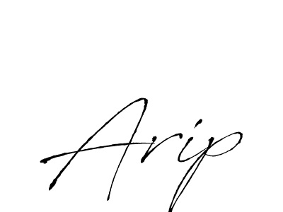 It looks lik you need a new signature style for name Arip. Design unique handwritten (Antro_Vectra) signature with our free signature maker in just a few clicks. Arip signature style 6 images and pictures png