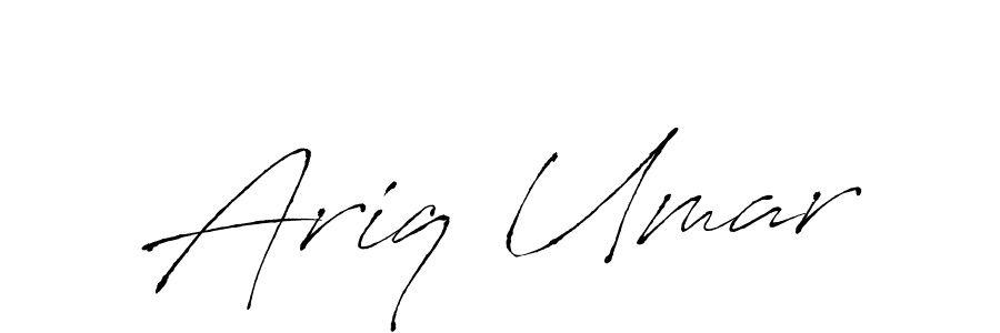 How to make Ariq Umar signature? Antro_Vectra is a professional autograph style. Create handwritten signature for Ariq Umar name. Ariq Umar signature style 6 images and pictures png