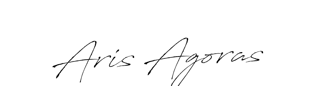 Use a signature maker to create a handwritten signature online. With this signature software, you can design (Antro_Vectra) your own signature for name Aris Agoras. Aris Agoras signature style 6 images and pictures png