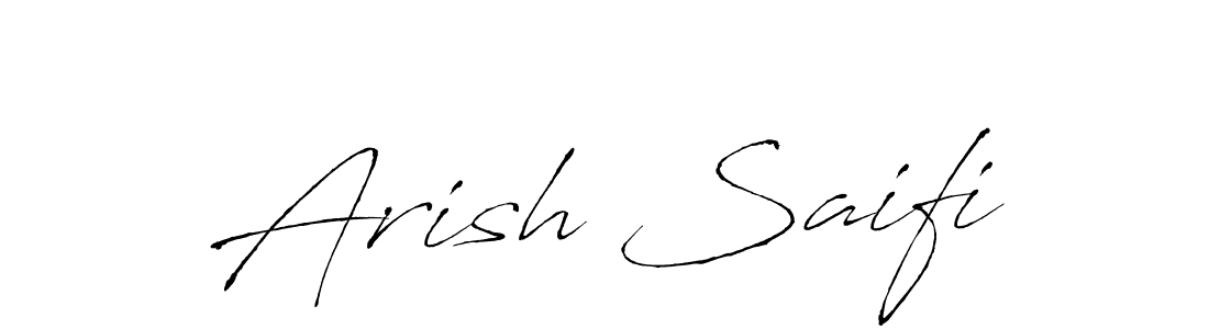 You should practise on your own different ways (Antro_Vectra) to write your name (Arish Saifi) in signature. don't let someone else do it for you. Arish Saifi signature style 6 images and pictures png