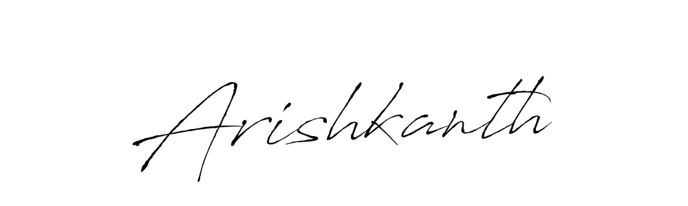 How to make Arishkanth signature? Antro_Vectra is a professional autograph style. Create handwritten signature for Arishkanth name. Arishkanth signature style 6 images and pictures png