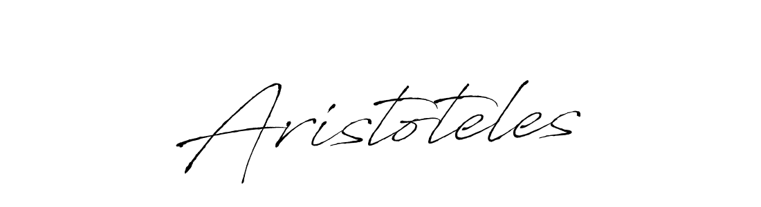 Make a beautiful signature design for name Aristoteles. With this signature (Antro_Vectra) style, you can create a handwritten signature for free. Aristoteles signature style 6 images and pictures png